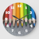 Search for pencil clocks Colours
