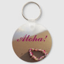 Search for orchids rounded key rings Hawaiian