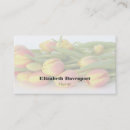 Search for tulips business cards Professional
