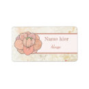 Search for apricot return address labels Floral