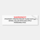 Search for eater bumper stickers Flesh