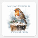 Search for red robin stickers Snow