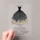 Search for black dress invitations Tiara