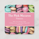 Search for macaron business cards Cafe