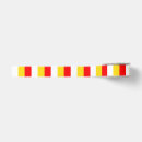 Search for red and yellow stripes ribbon Pattern