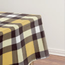 Search for yellow and gingham tablecloths Black