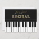Search for keyboard instruments invitations Recital