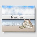 Search for beach wedding guest books Ocean waves