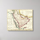 Search for arabia canvas prints Map