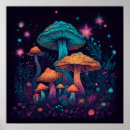 Search for psychedelic posters Mushroom