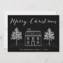 Search for white house christmas cards Black and white