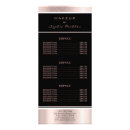 Search for menus rack cards Black