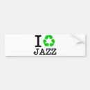 Search for jazz bumper stickers Music