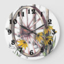 Search for wagon wheel clocks Vintage