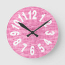 Search for pink marble clocks Minimalist
