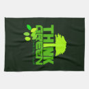 Search for environment tea towels Green