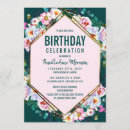 Search for jade birthday invitations Green