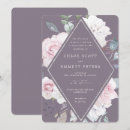Search for purple and sage wedding invitations Boho chic