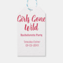 Search for bachelorette gift tags Calligraphy typography elegant