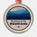 Search for mountains heart christmas tree decorations Rock climbing