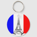 Search for paris eiffel tower key rings French flag