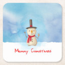 Search for winter snow scene coasters Merry christmas
