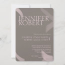 Search for blush and grey wedding invitations Classic
