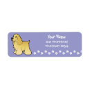 Search for cocker spaniel return address labels Animal