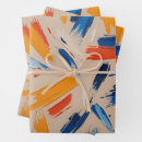 Search for paint brush wrapping paper Colorful