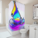 Search for iridescent shower curtains Shiny