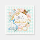 Search for alice in wonderland napkins Mad hatter