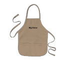 Search for kid monogram aprons Girl