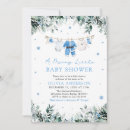 Search for december baby shower invitations Winter wonderland