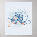 Search for marine creatures posters Nautical