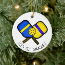 Search for pickleball christmas tree decorations Sports
