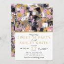 Search for acrylic sweet 16 invitations Pink