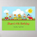 Search for train birthday party posters Circus