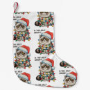 Search for grumpy christmas stockings Santa