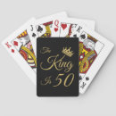 Search for 50th birthday playing cards 50 years old