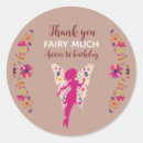 Search for butterfly first birthday stickers Fairy