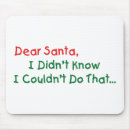 Search for santa claus mousepads Funny