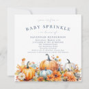 Search for fall floral baby shower invitations Chic