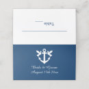 Search for navy blue place cards Nautical
