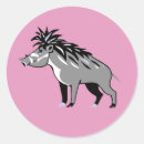 Search for round pig stickers Swine