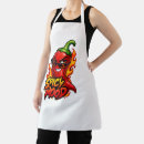 Search for funny pepper aprons Spicy food