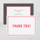 Search for red and black thank you cards Modern