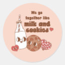 Search for cookie bag stickers Milk and cookies