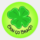 Search for irish clover stickers St patricks