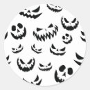 Search for jack o lantern face stickers Orange