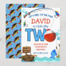 Search for fishing birthday invitations Little fisherman